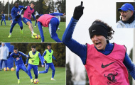 Chiến Tottenham, Luiz quậy tung sân tập Chelsea