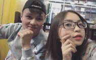 Chưa đấu Campuchia, Quang Hải đã nhận lời chúc ngọt ngào từ bạn gái
