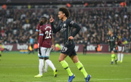 Sane chứng minh chân giá trị, Man City hủy diệt West Ham ngay tại London