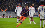 Rượt đuổi siêu kịch tính, Man City hòa hú vía trước Lyon