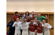 Bị khiêu khích, và đây là phản ứng của cầu thủ Arsenal sau trận