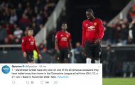 Sốc nặng! Man Utd vẫn chưa thể phá được kỷ lục tồi tệ 16 năm qua tại CL