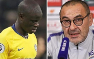 Giữa tâm bão, Sarri nói lời 'cứng rắn' về vị trí của Kante