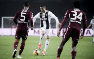 Ronaldo và trận derby Turin đáng nhớ