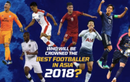 Quang Hải hiên ngang trong dàn 24 cầu thủ xuất sắc nhất Châu Á 2018