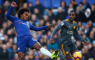 Fan Chelsea không tin nổi điều Willian đã làm ở trận thua Leicester