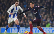 5 điểm nhấn Brighton 1-1 Arsenal: Vũng lầy của Emery, Ozil sở hữu thống kê 'khó tin