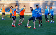 Không khí vui vẻ hiếm hoi của dàn sao Real Madrid