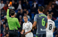 2 bàn thua 1 thẻ đỏ, Real Madrid có trận đấu thảm họa trước 'tí hon' Real Sociedad