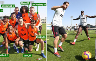 Đá tập, 'những đứa trẻ' của Solskjaer hạ gục luôn đội 1 Man United