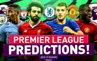 Dự đoán nhóm Big Six EPL vào cuối mùa: Man City vô địch, Man Utd lọt Top 4?