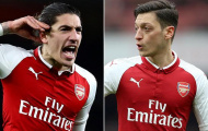 Đội hình dự kiến Arsenal gặp West Ham: Ozil, Bellerin trở lại