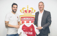 Fabregas nhận số áo mới tại Monaco, không phải số 4