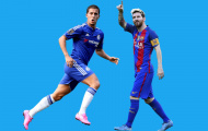 Hazard chỉ còn kém mỗi Messi ở thời điểm hiện tại