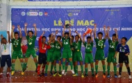 Năng khiếu Nguyễn Thị Định vô địch giải futsal THCS TPHCM