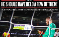 Solskjaer phát biểu 'không thể tin' về 11 pha cản phá của De Gea