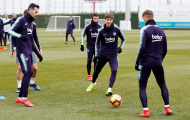 Dàn sao Barca thảnh thơi dù có nguy cơ bị loại khỏi Cúp nhà Vua