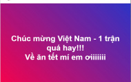 'Quá hay rồi, về ăn Tết thôi'