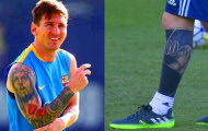 Messi là 'tín đồ' của xăm mình?