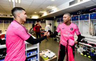 Vừa ra mắt, tân binh 47 triệu euro của PSG liền chào hỏi Mbappe