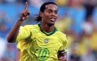 Ronaldinho lập hat-trick vào lưới Nhật Bản trong trận giao hữu