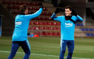 Dàn sao Barca hớn hở thế này, Sevilla hãy coi chừng