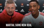 CHÍNH THỨC: Anthony Martial gia hạn hợp đồng với Man Utd
