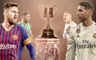 Real Madrid đụng phải đại diện 30 lần vô địch Copa del Rey tại vòng bán kết