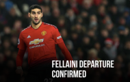 CHÍNH THỨC: Fellaini đến Trung Quốc, nhận lương cao hơn Sanchez, Bale
