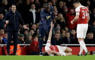 Thủ quân Arsenal: 'Tôi tưởng mình bị gãy xương hàm sau tai nạn với Lukaku'