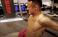 Neymar vã mồ hôi tập hồi phục sau sự cố gãy xương bàn chân 
