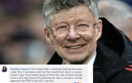 'Tôi sẽ cười vào mặt ai đó nếu họ nói Man Utd lọt top 4 cách đây vài tháng'