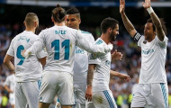 Real Madrid công bố danh sách cầu thủ cho trận đấu với Ajax