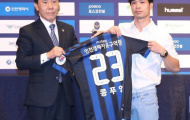 CHÍNH THỨC: Công Phượng ra mắt CLB Incheon United