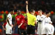 Pogba đã nói gì với đồng đội sau thẻ đỏ ở trận Man Utd 0-2 PSG? 