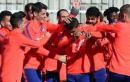 Atletico rạng rỡ sau thất bại tại derby Madrid.