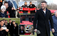 David Beckham ra dáng ông chủ Salford City 