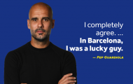 Pep đưa ra câu trả lời về 2 danh hiệu Champions League cùng Barca