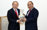 Thủ tướng Nguyễn Xuân Phúc: 'Tạo mọi điều kiện để HLV Park Hang-seo hoàn thành trọng trách'
