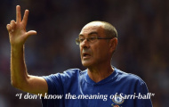Sarri: 'Tôi chẳng biết Sarri-ball nghĩa là gì!'