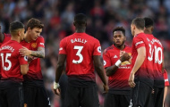  Man Utd sử dụng đội hình nào với 13 cầu thủ trước Crystal Palace?
