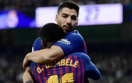 Hành động 'khó đỡ' của Suarez sau khi El Clasico kết thúc