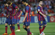 Barca nhận hung tin trước trận lượt về Champions League