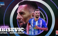 Vedad Ibisevic: Chàng thủ lĩnh đến từ Đông Âu