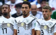 CHÍNH THỨC: Hummels, Boateng, Muller bị gạch tên khỏi tuyển Đức