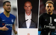 Neymar, Hazard và 6 ngôi sao có thể giúp Zidane phục hưng Real Madrid