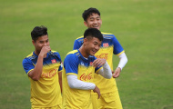 'Vua pha trò' Đức Chinh náo loạn buổi tập U23 Việt Nam