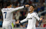 Ozil phản ứng ra sao khi Ronaldo hủy diệt Atletico?