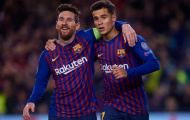 Ghi bàn vào lưới Lyon, Coutinho được xóa luôn mọi lỗi lầm