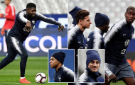 Pogba và dàn sao Pháp nghiêm túc trước trận gặp Iceland
